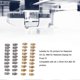 thumbnail image 3 of High quality 3D Printer Accessories MK8 Brass Nozzle Stainless Steel Nozzle, 3 of 5