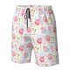 thumbnail image 4 of Fotbe Cute Pig Trajes de Baño Estampados para Hombre, Shorts de Verano de Secado Rápido, Ropa de Playa, Bañadores-Large, 4 of 6