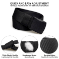 thumbnail image 3 of Men's Nylon Belt - Adjustable with Quick Release Plastic Buckle (Gray), 3 of 4