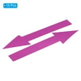 thumbnail image 3 of Uxcell 8"x2" Arrow Sticker Adhesive Large Arrow Sign Pink 15 Pack, 3 of 6