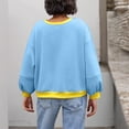 thumbnail image 4 of Oversized Sweatshirt for Women Color Block Baggy Crewneck Long Sleeve Y2k Streetwear Chic Loose Pullover Tops 2025, 4 of 5