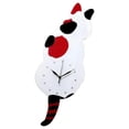 thumbnail image 1 of 3D Tail Wagging Cat Dog Wall Clock Silence Clock Bedroom Home Decoration Spotted Cat, 1 of 8