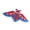 Blue, variant on Owl Patterned Kites High Visibility Encourages Motor Skills Development Outdoor Exploration Gift