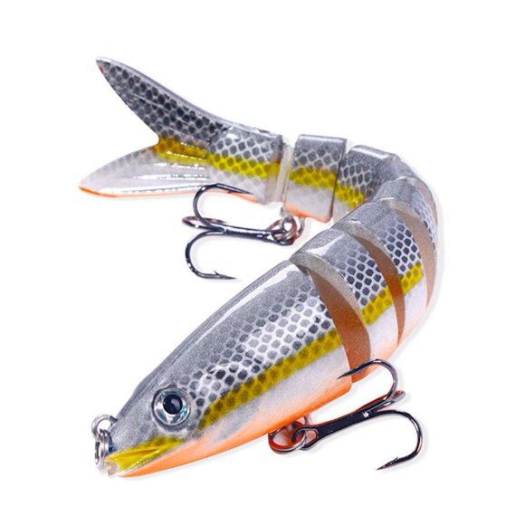 13cm 18g Wobblers Pike Fishing Lures 10pcs Sections Hard Trolling Fishing Artificial Tools Carp