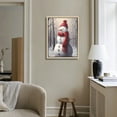 thumbnail image 2 of Nawypu  Winter Christmas Canvas Wall Art Paintings Happy Snowman With A Red Scarf Decor Gifts Without Frame, 2 of 4