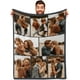 thumbnail image 1 of DayOfShe I Love You Parejas Regalos Manta de fotos personalizada para regalos de novia novio, mantas de fotos personalizadas para regalos de parejas de Navidad, 1 of 4