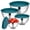 Blue, variant on Walchoice Mixing Bowls with Lid Set of 4, Stainless Steel Nesting Metal Bowls for Kitchen Storage, Ideal for Preparing Cooking Serving Freezing, Size 0.7 & 1.2 & 2 & 2.5 QT - Blue