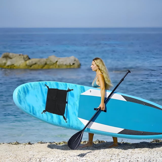 Mesh Paddleboard Storage Bag, Robust Surf Deck Accessories Bag Water Proof Easy To Use Zipper for Surfboard