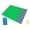 Color:Main body green plus, variant on Travel Beach Blanket Large Size Sand Proof Picnics Pad for 1-6 Adult, Waterproof Foldable Beach Mat with 4 Corner Stakes
