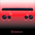 thumbnail image 3 of Barra de Sonido Blackweb  Bluetooth 2.1 de Canal, 37 ″ BWA18SB001, 3 of 4