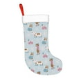 thumbnail image 2 of Salouo Cute Snowflake Dachshund Print Christmas Stockings,Large Xmas Stocking Set of 1 Holiday and Farmhouse Stocking for Christmas Holiday Party Decoration(17.7*11 Inch), 2 of 7