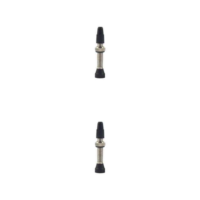 Naiovety Vástago de válvula Neumático sin cámara Válvulas Bicicletas Boquilla de aire Válvulas Tapas Fácil instalación 34 mm 2piezas