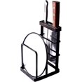 thumbnail image 1 of Metal Steel Cutting Board Holder Knife Block Kitchen Organizer Pantry Bakeware Rack Pan Pot Cover Lid Rack Stand (bronze), 1 of 3