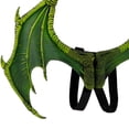 thumbnail image 3 of Disfraces de alas de dragón para Halloween, disfraces de Navidad, accesorios de Pascua, decoración Verde, 3 of 3