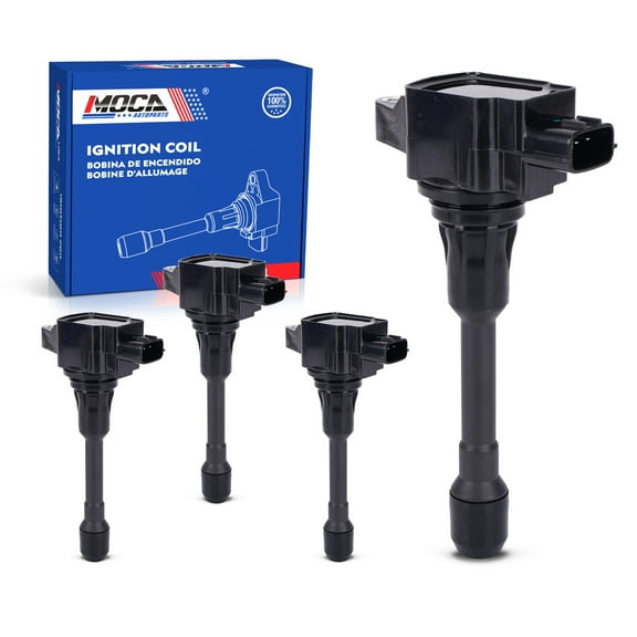 MOCA AUTOPARTS 4x Ignition Coils Fit for 2009-2013 Infiniti FX50 5.0L & 2007-2015 Nissan Altima 2.5L & 2007-2012 Nissan Sentra 2.5L