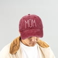 thumbnail image 6 of fenteer Mom Embroidered Baseball Hat Gift Adjustable Women Baseball Cap for, 6 of 8