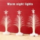 thumbnail image 5 of Led Mini Árbol de Navidad Colores que cambian el árbol de Navidad de fibra óptica con una estrella Mesa alimentada por batería Navidad Led Árbol de luz nocturna para Navidad Holida Kuyhfg Bienvenido a Kuyhfg, 5 of 5