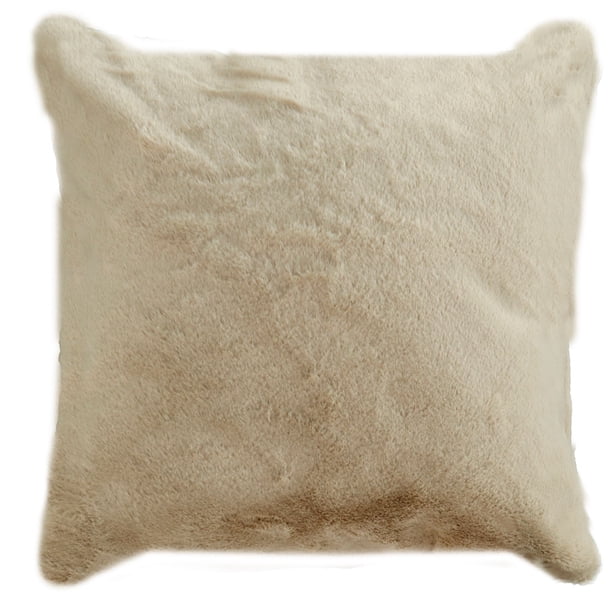 Paquete de 4 Fundas para cojín Decorativas 43x42cm ilios innova Suave arena 1