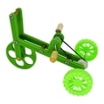 thumbnail image 1 of Green Parrot Bike Toy Bird Training Intelligence Accesorios para mascotas Creative Puzzle Bicycle Toy para Budgie Cockatiel Lovebird Conure Parakeet Zulema Bicicleta de loro, 1 of 8