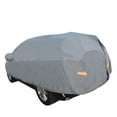 thumbnail image 4 of Gray Full Size Car Waterproof Dustproof Heat-insulation Rainproof Snowproof Protective Cover 3XXL Fits select: 2013-2014 CHEVROLET MALIBU 2LT, 2010 CHEVROLET MALIBU 1LT, 4 of 7