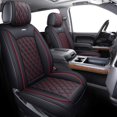 thumbnail image 2 of Fundas de Asiento Aierxuan as 6 para Chevy Silverado GMC Sierra Cuero Sintetico Impermeable, 2 of 5