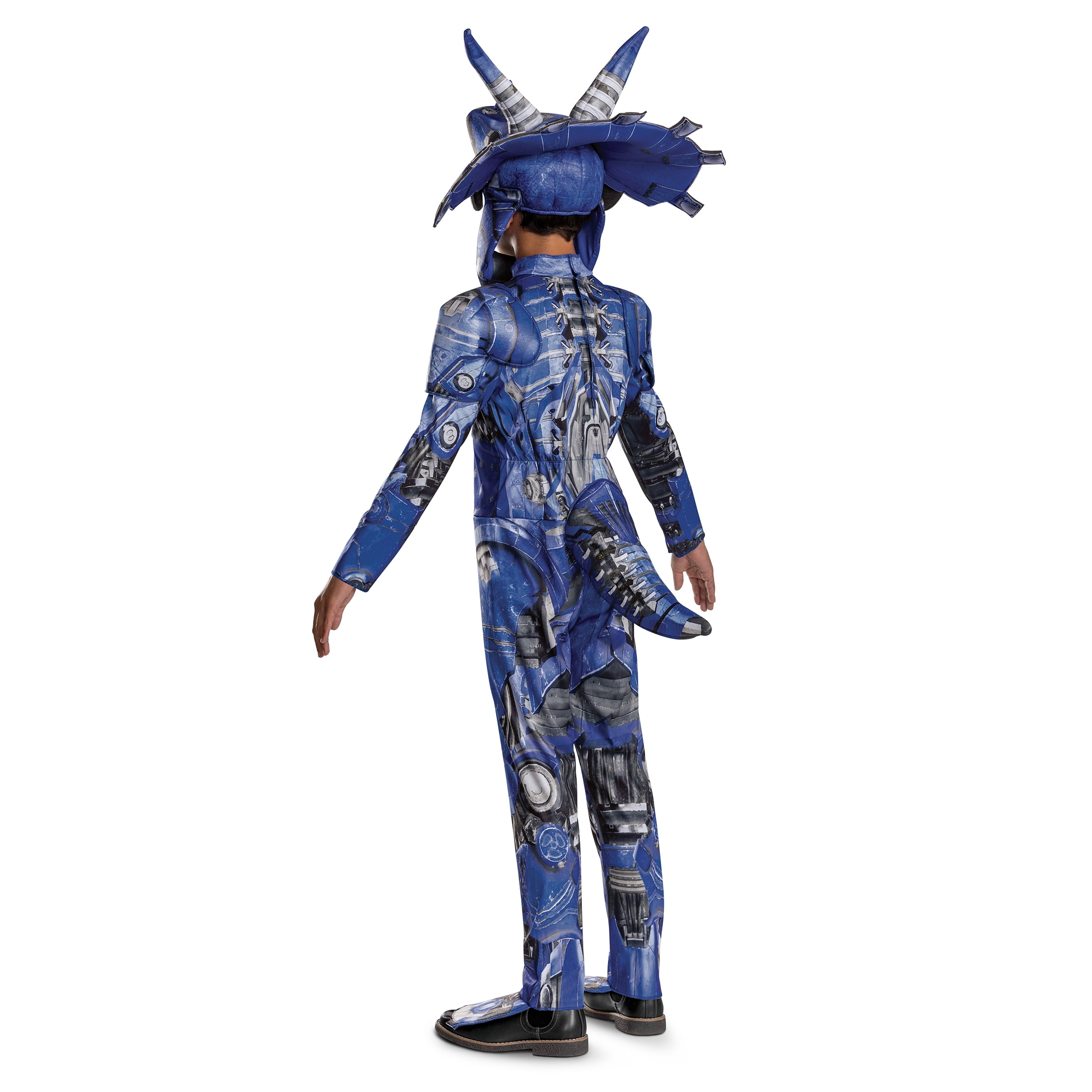 Armorsaurs Cobalt Triceratops Halloween Costume for Children, Boys Size M (8), by Disguise