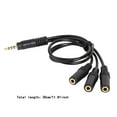 thumbnail image 2 of 35mm Female Audio Extension - One Three Audio Adapter for Mobile Phone Headphones, 2 of 3