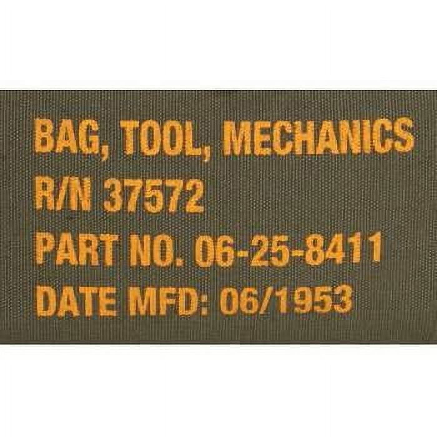 Rothco G.I. Type Zipper Pocket Mechanics Tool Bag With Stencil