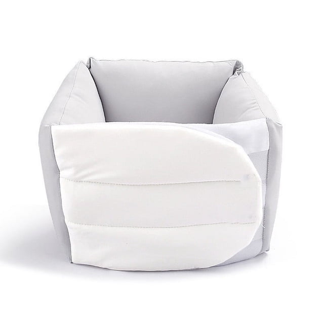 Fiudx Almohada de Apoyo Lumbar, Cojín Ergonómico de Espuma para La Espalda, Diseño de Malla Transpirable, Alivio Del Dolor y Comodidad, Uso En La Oficina, El Coche y El Hogar, Ideal para Aliviar El D