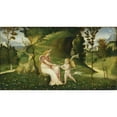 thumbnail image 2 of Circle of Giorgione 24x15 Gold Ornate Framed and Double Matted Museum Art Print Titled - Venus and Cupid in a Landscape (C. 1505-1515), 2 of 4