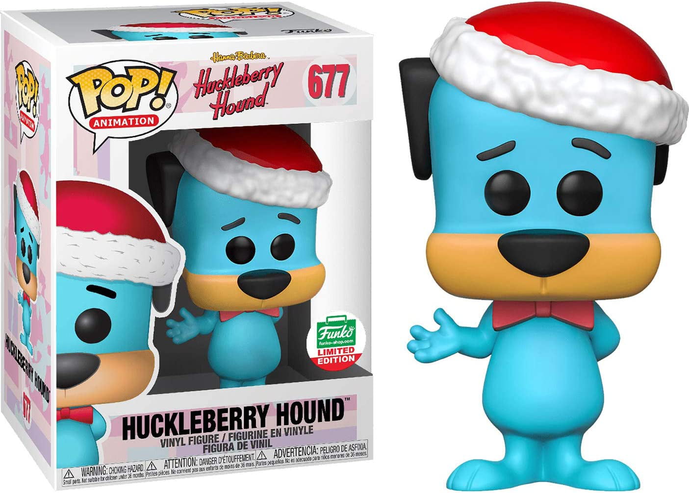 Hanna-Barbera Funko POP! TV Holiday Huckleberry Hound Vinyl Figure