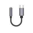 thumbnail image 2 of Twowood auricular Tipo C a 3,5 mm Auriculares AUX Cable HiFi DAC Audio Adaptador para OnePlus 6T, 2 of 7