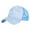 Blue, variant on Sun Visors For Women Men Breathable Beach Adjustable Hip Hop Sun Womens Hats Blue