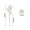 thumbnail image 3 of Efavormart 4 Bushes 40" Tall Silk Artificial Flowers Faux Cherry Blossoms Branches White, 3 of 11