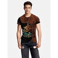 thumbnail image 3 of Camiseta De Manga Corta Con Estampado 3d De Moda Para Hombre, 3 of 8