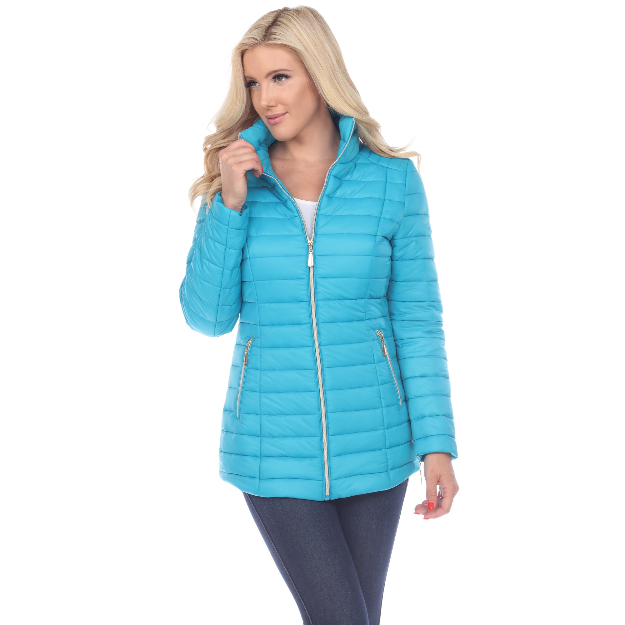 White Mark Women's Puffer Coat Walmart Canada