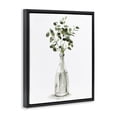 thumbnail image 2 of Stupell Industries Transitional Eucalyptus Herbs Bottle Vase Black Floating Frame Canvas Art, 25 x 31, by Carol Robinson, 2 of 7