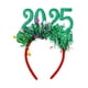 thumbnail image 2 of Diadema con decoración digital, tocado de Nochevieja, adorable accesorio con lentejuelas, para celebraciones festivas, Navidad 2025, decoración de fiesta con lentejuelas, elegante atuendo de, 2 of 9