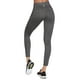 thumbnail image 2 of Legging Skechers Go Walk de cintura alta para mujer, gris jaspeado, 2 of 4