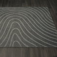 thumbnail image 6 of Luxe Weavers Modern Geometric Wave Anthracite 8x10 Area Rug, Stain Resistant Carpet, 6 of 9