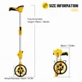thumbnail image 3 of Digital Distance Measuring Wheel, 6 Buttons Digital Display Accurate Measuring Wheel IP54 Dusts Proof Lightweight  for Indoor Outdoor, 3 of 7