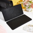 thumbnail image 5 of 2pc Felt Inserts Bag Bottom Cushion Pad Rectangle Black 35x18x0.45cm, 5 of 7