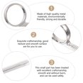 thumbnail image 4 of SHOWERORO 1 Set Buttons Trumpet Replacement Copper Silver for Performance, 4 of 7