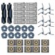 thumbnail image 1 of For X10 Pro Omni Replacement Parts Accessories Roller Side Brush Filters Mop Cloth Dust Bags, 1 of 5
