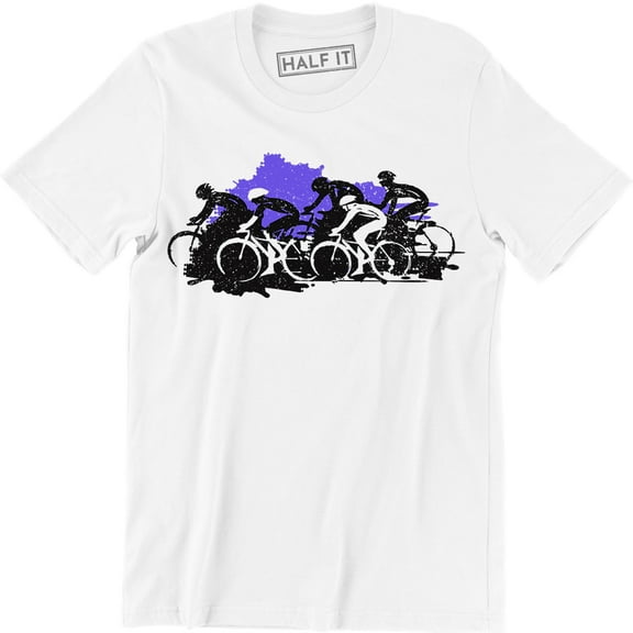 Bicycle Riders Funny Squad Mountain Bike Team Riding Men's T-Shirt