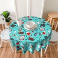 thumbnail image 6 of Nurse Tablecloth Round 60 Inch Table Cloth Cover Mat Holiday Party Decoration for Dining Room Home Kitchen Picnic, 6 of 6