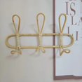 thumbnail image 2 of de Pared de Ratán: Percha Decorativa para Habitación de Niños, Organizador de Ropa y Sombreros, Estante de Almacenamiento Colgante para Prendas de Niños B, 2 of 5