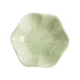 thumbnail image 2 of yuksok Ceramic Trinket Tray Flower Shape Spoon Holder Decorative Plate Key Bowl Dish for Trinket Daughter Kitchen Birthday Gift Light Green, 2 of 7