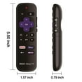 thumbnail image 5 of 2 Pack - OEM Replacement Remote Control fit for All RCA Roku TV Smart TVs【Only Works with RCA Roku TV, Not for Roku Stick and Roku Box】 (Netflix/Disney Plus/Apple TV+ / HBO Max), 5 of 8