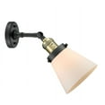 thumbnail image 3 of Innovations Lighting 203Sw Small Cone Small Cone 1 Light 10" Tall Bathroom Sconce - White, 3 of 4